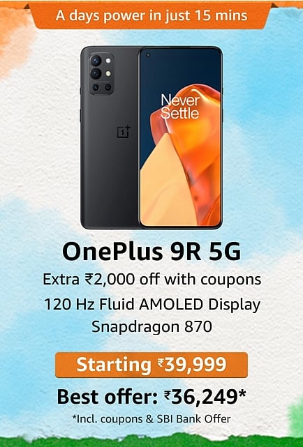 You can get the OnePlus 9R 5G for just ₹36,249: Here's how