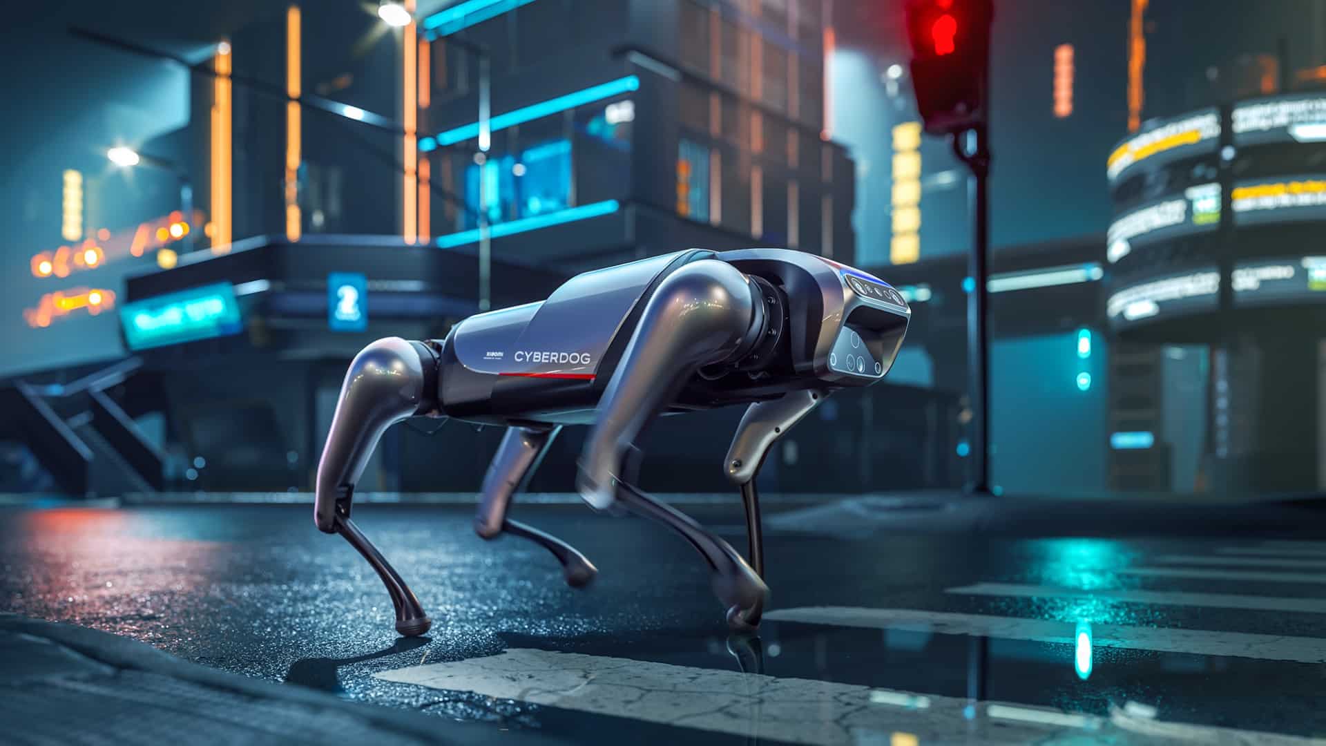 Xiaomi’s Cyberdog is an open-source robot built using a quadrupedal form factor Xiaomi’s Cyberdog is an open-source robot built using a quadrupedal form factor
