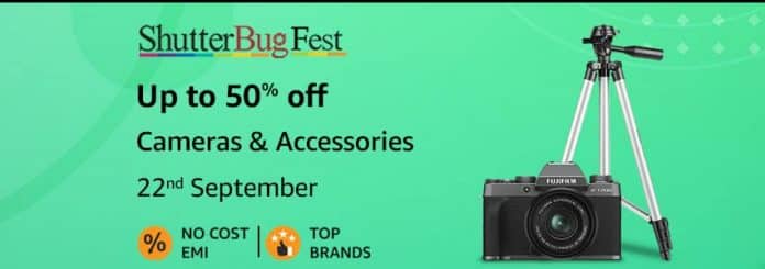 Need a Camera or accessories? Shutterbug Fest is here on Amazon.in