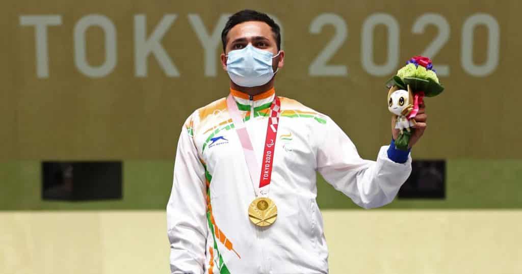 163660 nesequfvrm 1630758057 19-Year-Old Manish Narwal Wins Gold in Paralympics