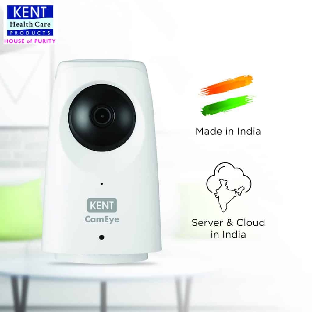 KENT brings new Smart Wi-Fi Camera ‘HomeCam 360’ for ₹4,999