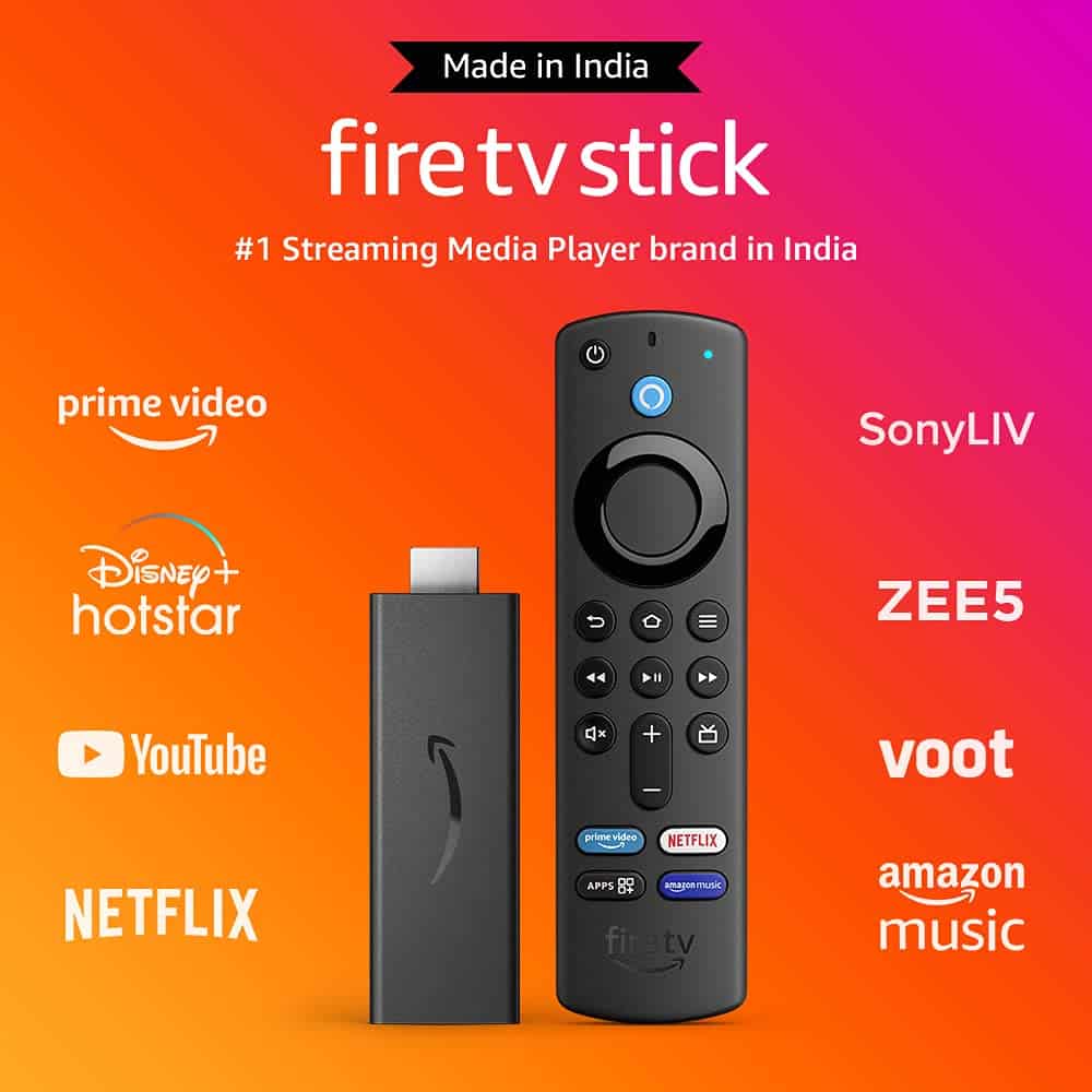 Deal: Fire TV Stick (3rd Gen) will be available for ₹2,199 on Amazon Great Indian Festival