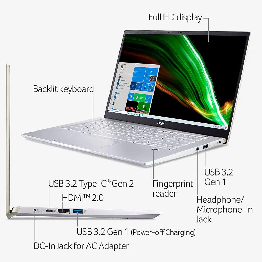 Acer to launch Swift X with Ryzen 7 5800U & RTX 3050Ti in India soon