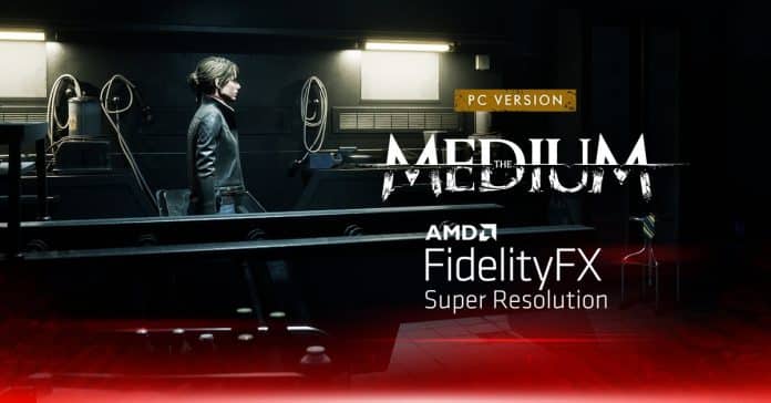 AMD FidelityFX Super Resolution arrives on the horror-thriller game The Medium