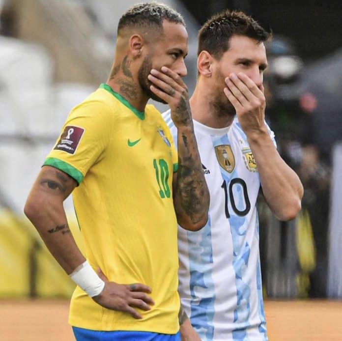 Messi Neymar Brazil Argentina