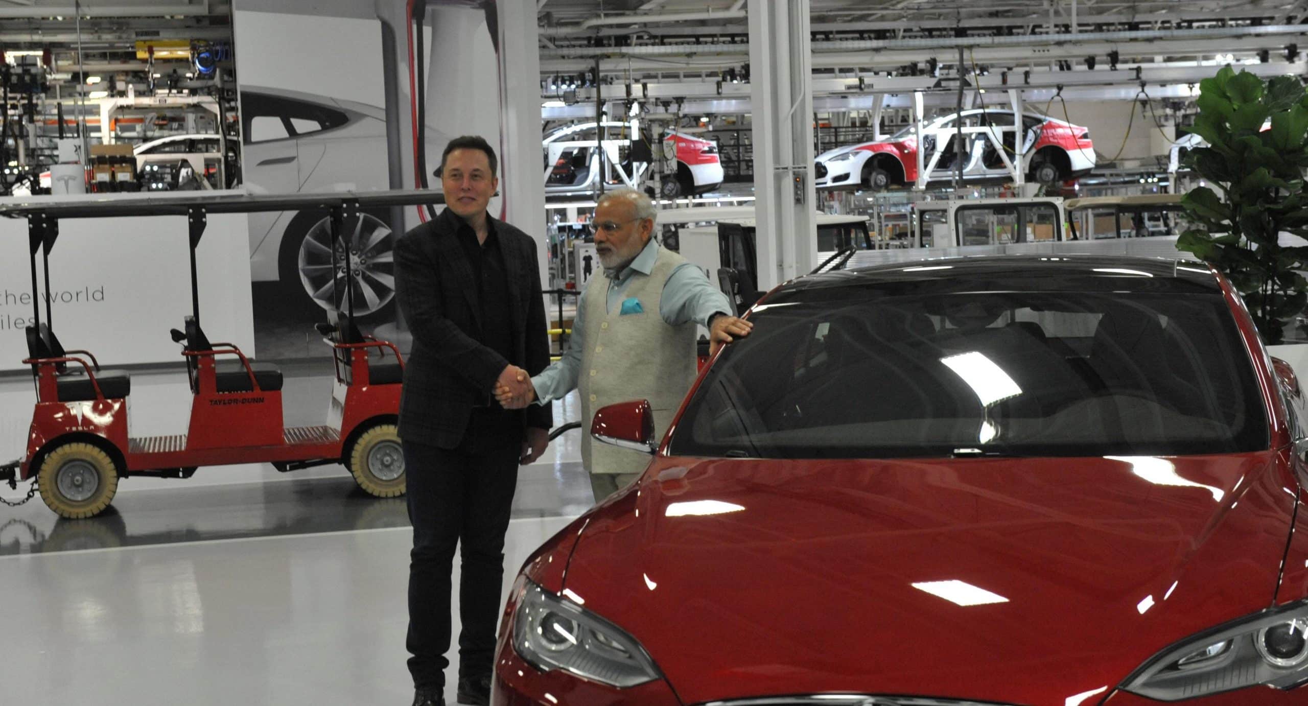 Tesla could announce its electric car production as early as Next Year in India