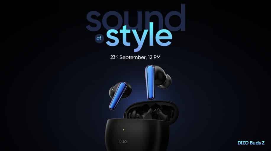 Dizo Buds Z will launch on the 23rd of September in India