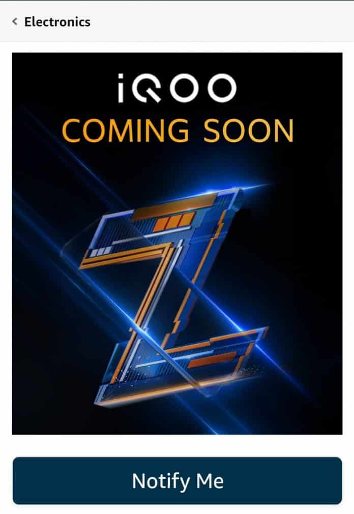iQOO Z5 listed on Amazon will launch in September