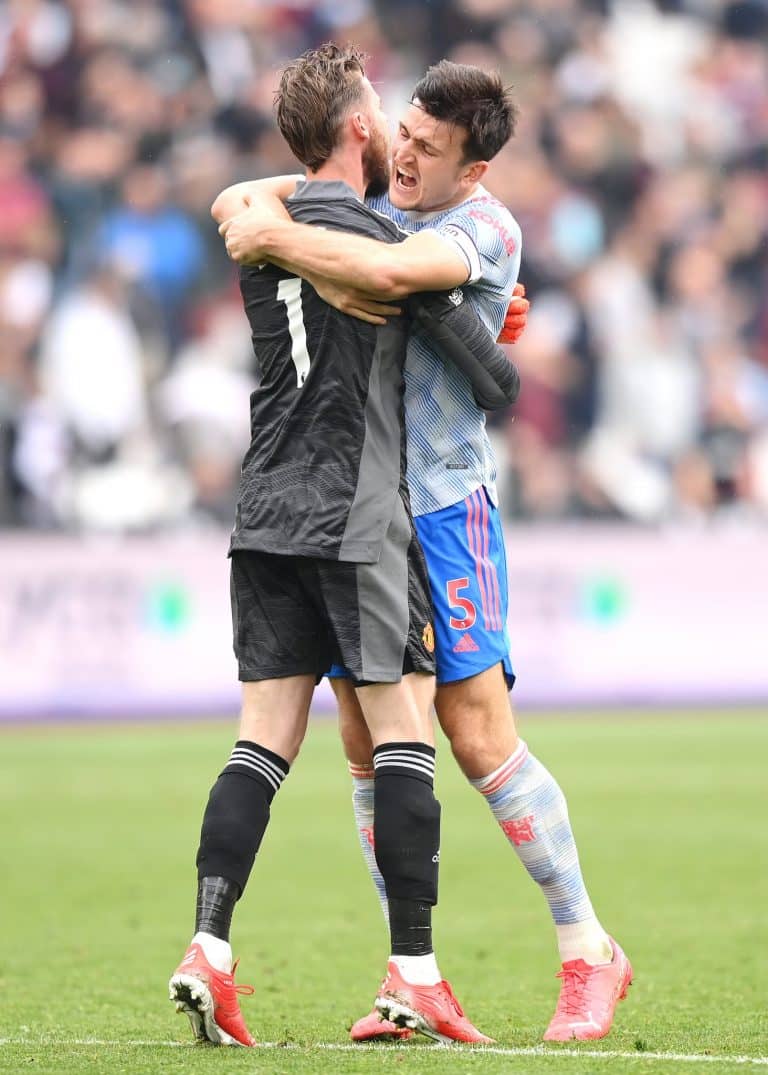 De Gea Maguire Manchester United