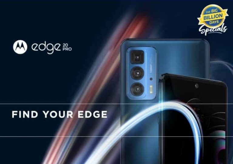 Motorola confirmed the official launch date of the Motorola Edge 20 Pro in India