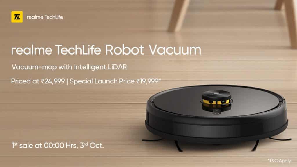 IMG 20210930 225159 Realme TechLife Air purifier, handheld vacuum cleaner and robot vacuum launched in India