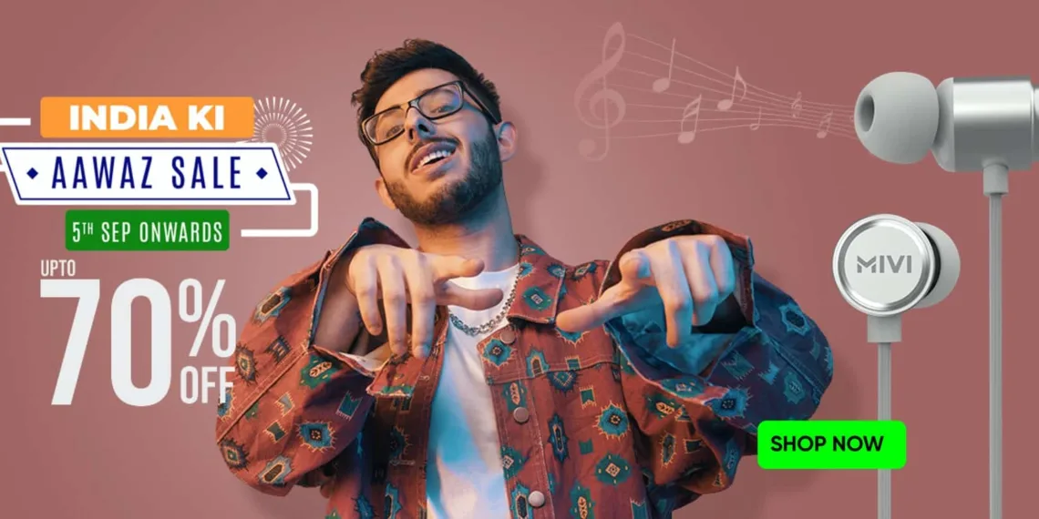 Mivi India Ki Aawaz Sale provides up to 70% off_TechnoSports.co.in