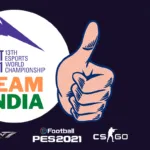 India’s national champions to participate in the Regional Qualifiers at the Esports World Championship 2021