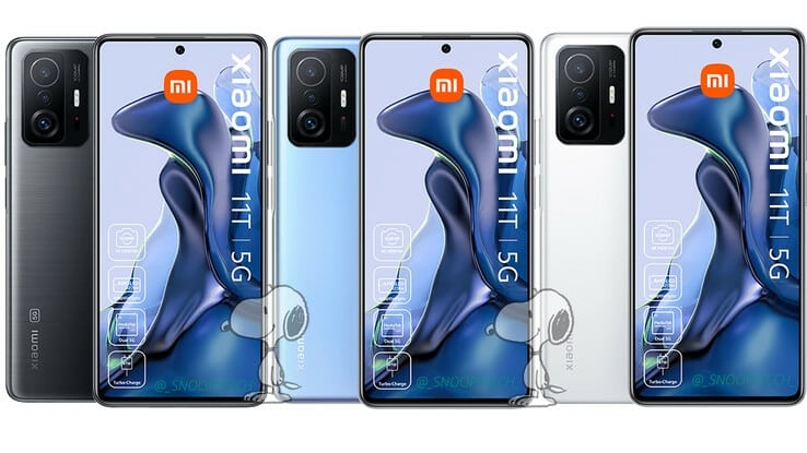 Xiaomi 11T Pro and 11T details and specs tipped before the official announcement