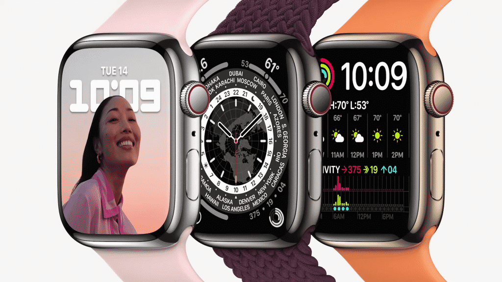 Experience more display with Apple Watch Series 7 at 9