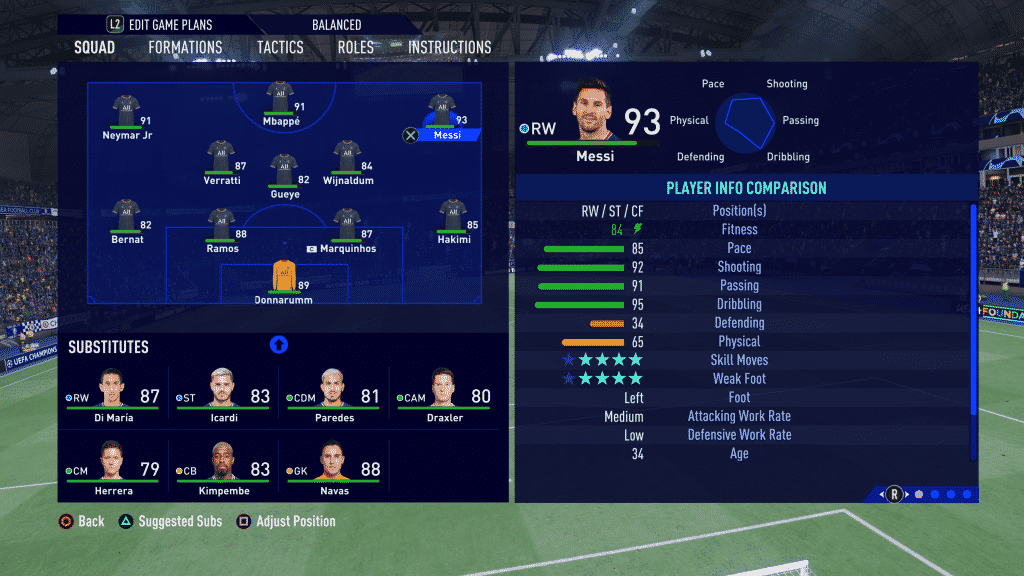 FIFA 22 first look: Champions League win with Messi, Neymar, Mbappe