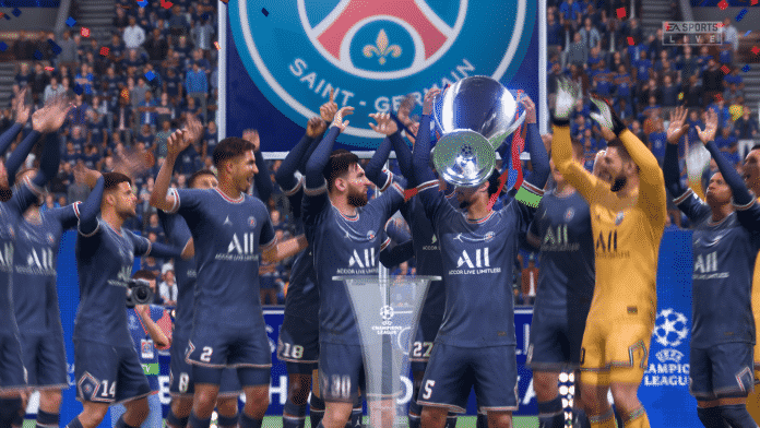 FIFA 22 first look: Champions League win with Messi, Neymar, Mbappe FIFA 22 first look: Champions League win with Messi, Neymar, Mbappe
