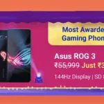 ASUS ROG Phone 3 will be available for only ₹34,999 on Flipkart’s Big Billion Days
