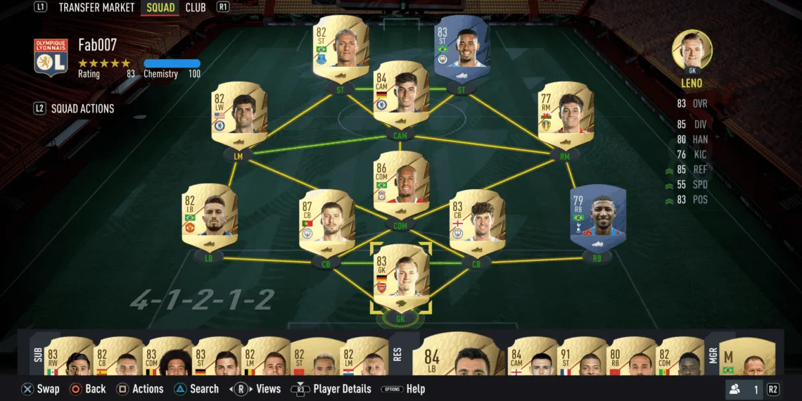FIFA 22: Best Premier League starter team under 60,000 coins in FUT 22