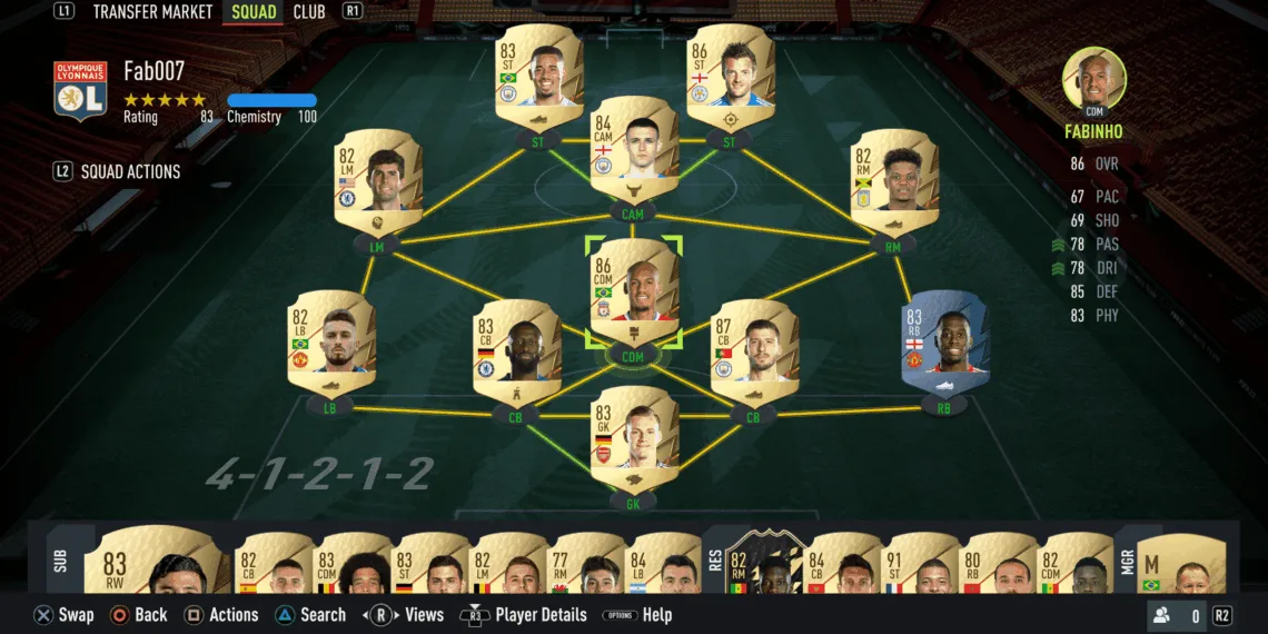 FIFA 22: Best Premier League starter team under 120,000 coins in FUT 22