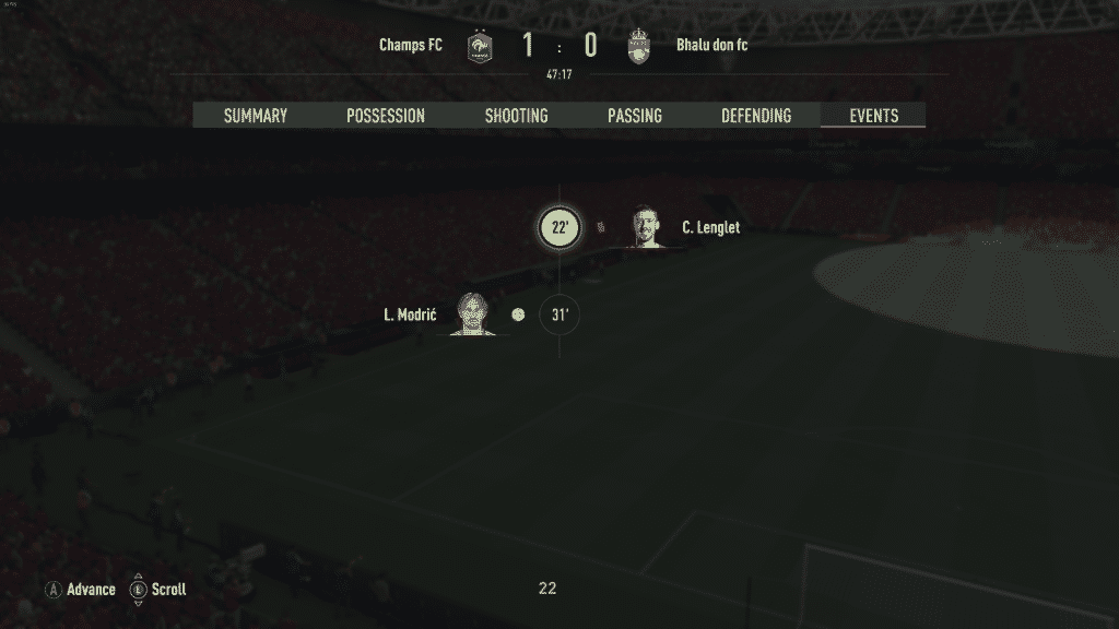 Screenshot 502 FIFA 22: EA Sports have added a new post-match analysis feature which is actually very detailed and informative