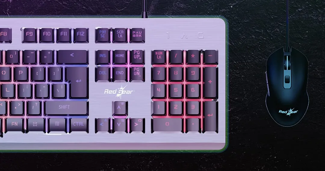 The newly launched Redgear GC-100 Keyboard and Mouse combo cost Rs.1,199 only_TechnoSports.co.in