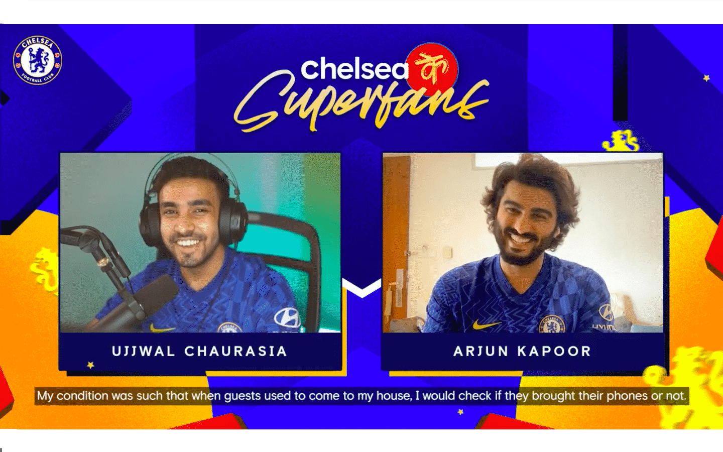 Ujjwal Chaurasia X Arjun Kapoor at CKSF S02E01