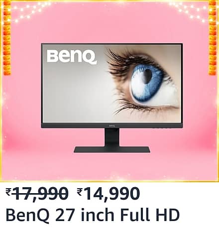 benq Top 5 Monitor deals coming during Amazon Great Indian Festival