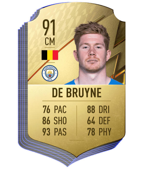 de bruyne FIFA 22: Best Premier League XI with the highest ratings in the game