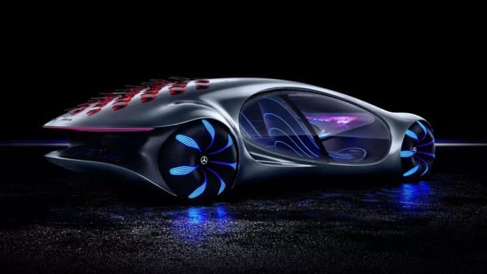 Mercedes-Benz reveals mind-control technology in its Vision AVTR concept car