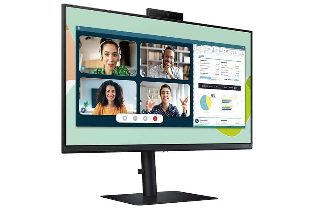 Samsung releases its latest 24-inch Webcam Monitor S4 with 2.0-megapixel FHD camera support