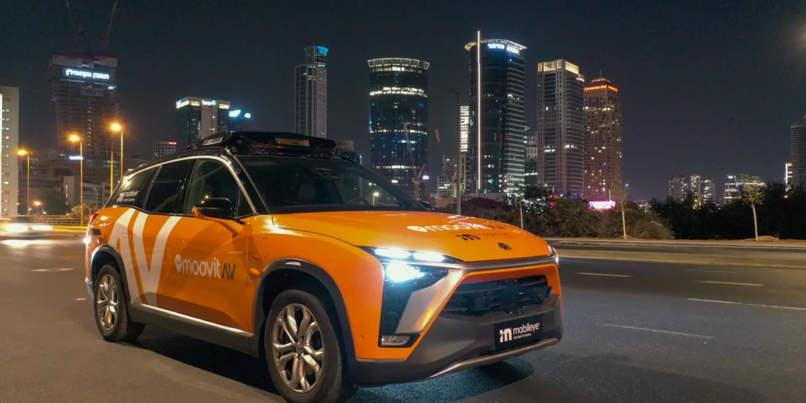 Intel's Mobileye unveils new AV with the launch of MoovitAV robotaxi service
