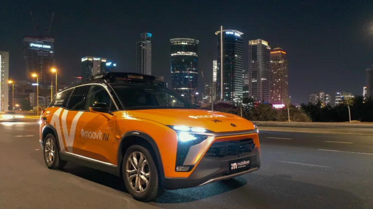 Intel's Mobileye unveils new AV with the launch of MoovitAV robotaxi service
