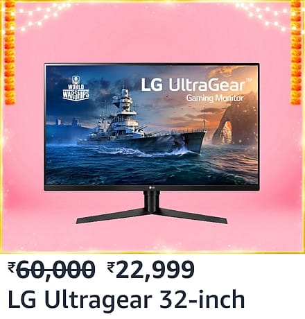 lg Top 5 Monitor deals coming during Amazon Great Indian Festival