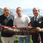 Franck Ribery has been officially presented as the new Salernitana player