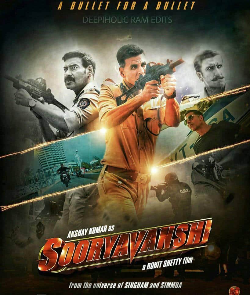 sooryavanshi 1 Here's the list of upcoming big Bollywood films releasing this year and also in the upcoming year