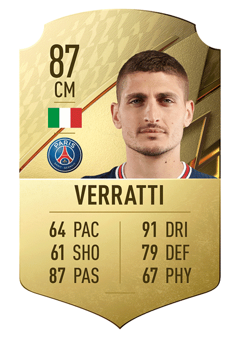 verratti FIFA 22: Best Ligue 1 XI with the highest ratings in the game