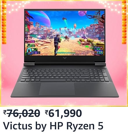 Best Gaming laptops deals on Amazon Great Indian Festival sale