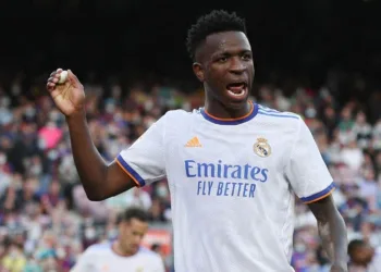 Benzema has nine goals and Vinicius has seven for Real Madrid in the Pichichi competition