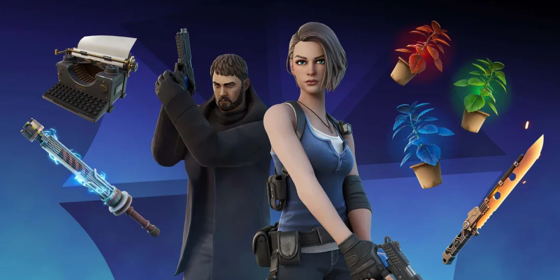 Resident Evil Skins now available at the Fortnite Item Shop
