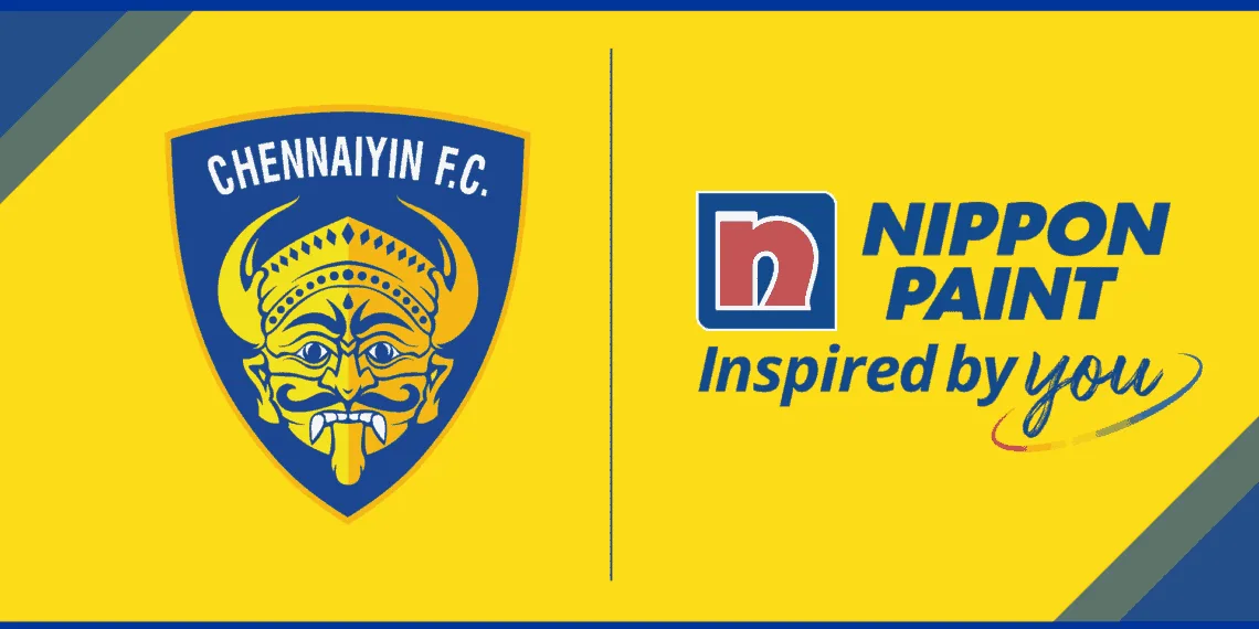Nippon Paint becomes associate sponsor of Chennaiyin FC for the fifth year