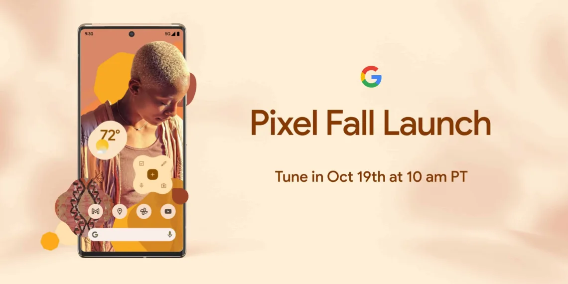 Google Pixel 6 series will launch on 19th October