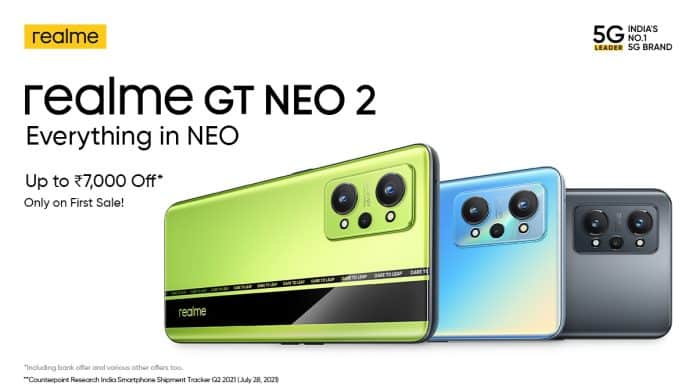 Realme launches the Realme GT Neo 2 in India