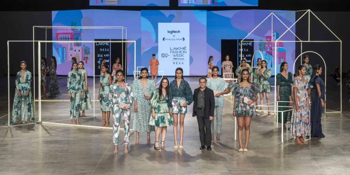 Logitech and Designers Pankaj and Nidhi brought Style and Technology to the FDCI X LAKMÉ FASHION WEEK