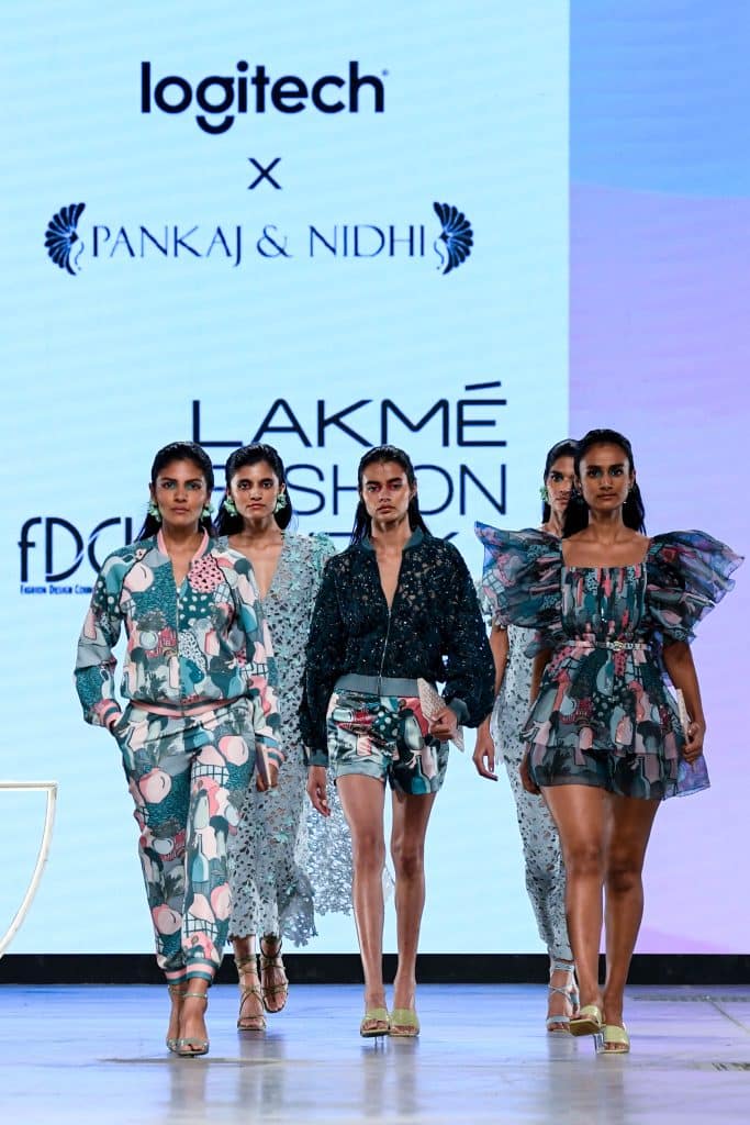 Logitech and Designers Pankaj and Nidhi brought Style and Technology to the FDCI X LAKMÉ FASHION WEEK