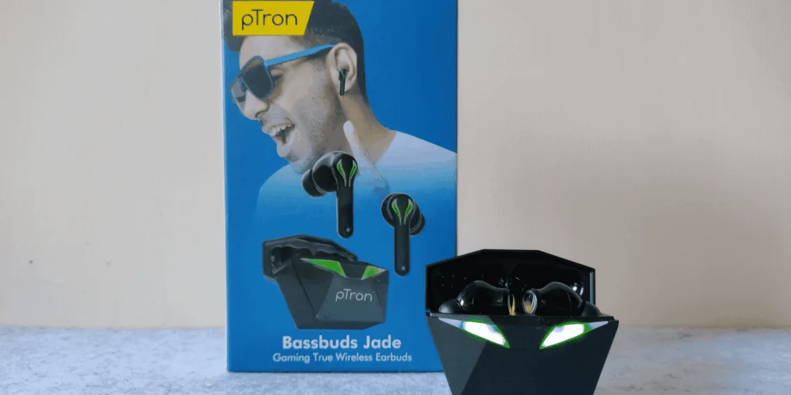 pTron Bassbuds Jade review: A Budget Gaming Earbud under Rs.2,000 in India