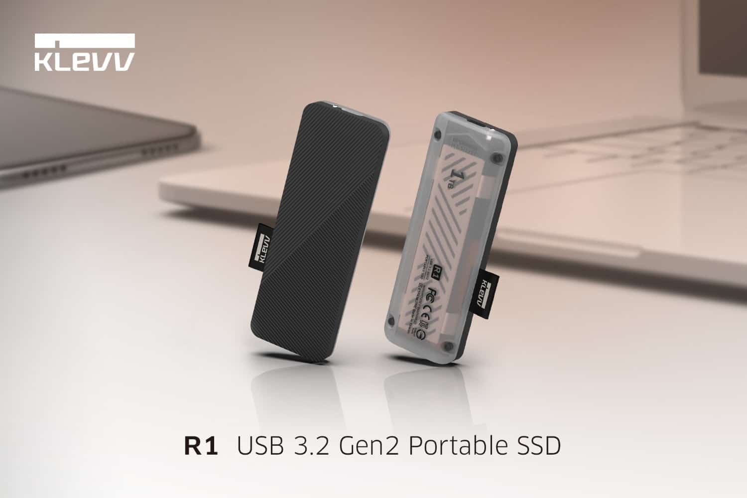 KLEVV announces S1 and R1 Portable SSDs with Extreme Speeds