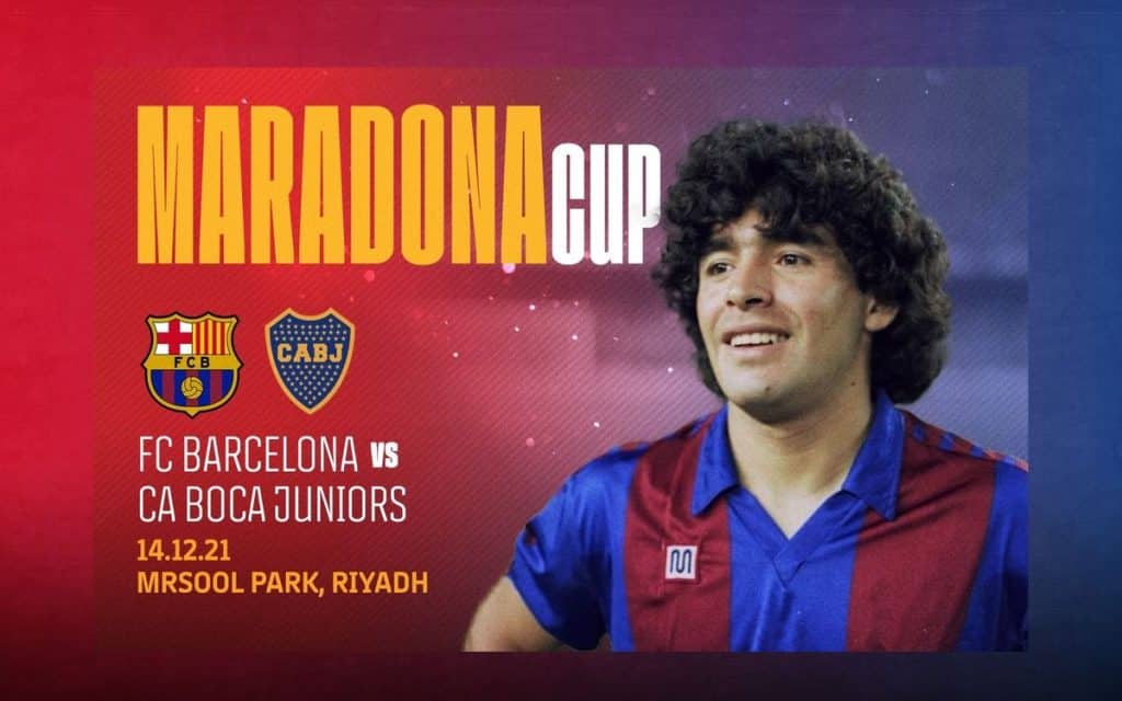 Low Web Maradona ENG Barcelona will play Boca Juniors in honor of Diego Maradona
