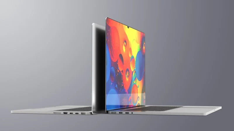 New images pop up showing the next MacBook Pro models with a notch at top of its display