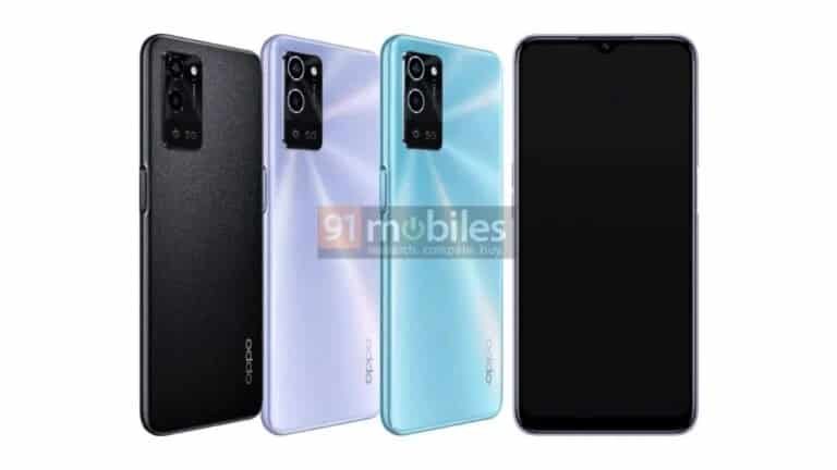 OPPO A56 5G Renders Leak A 768x432 1 Oppo A56 5G will be launching in India soon, renders and specs surface